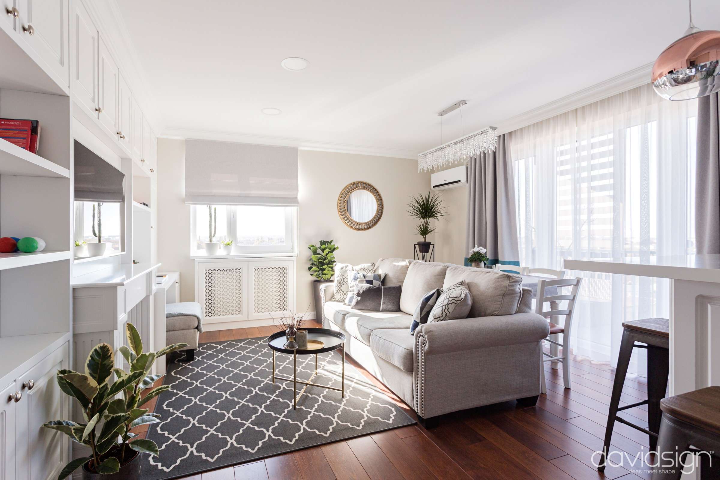 Design interior 3 Room Traditional Apartment Oradea România Davidsign - 1