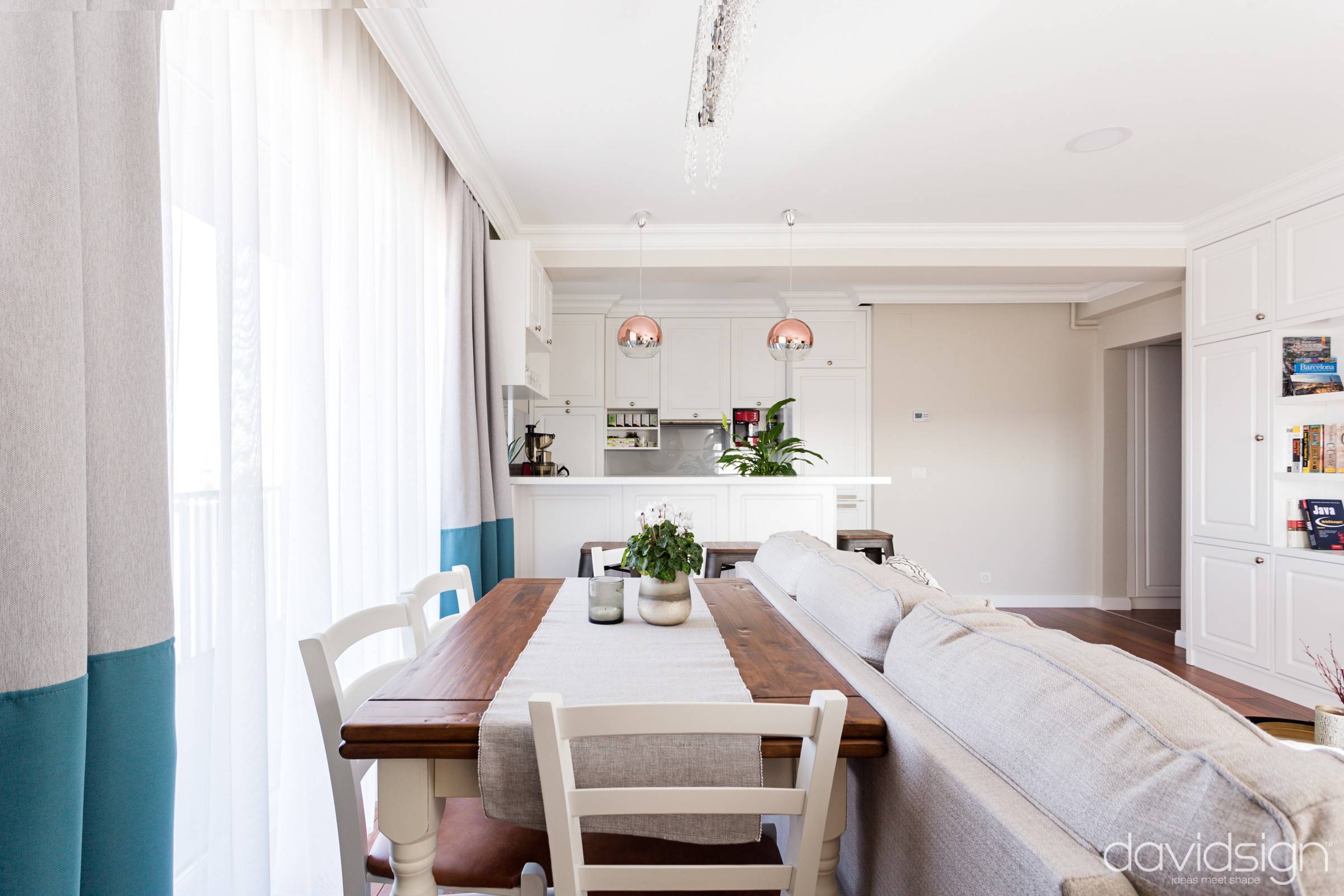 Design interior 3 Room Traditional Apartment Oradea România Davidsign - 4