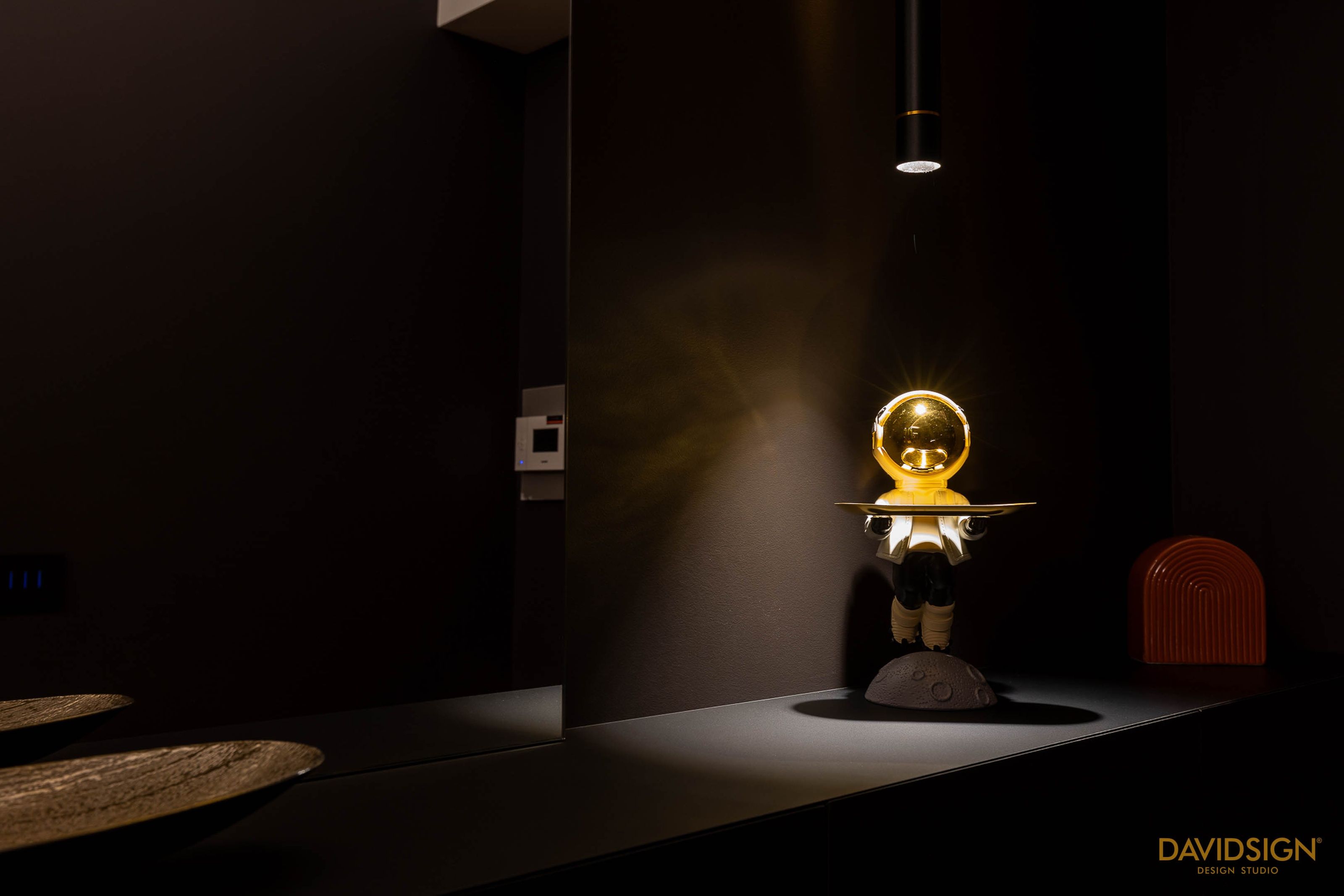 Design interior Black Magic Penthouse Oradea România Davidsign - 22