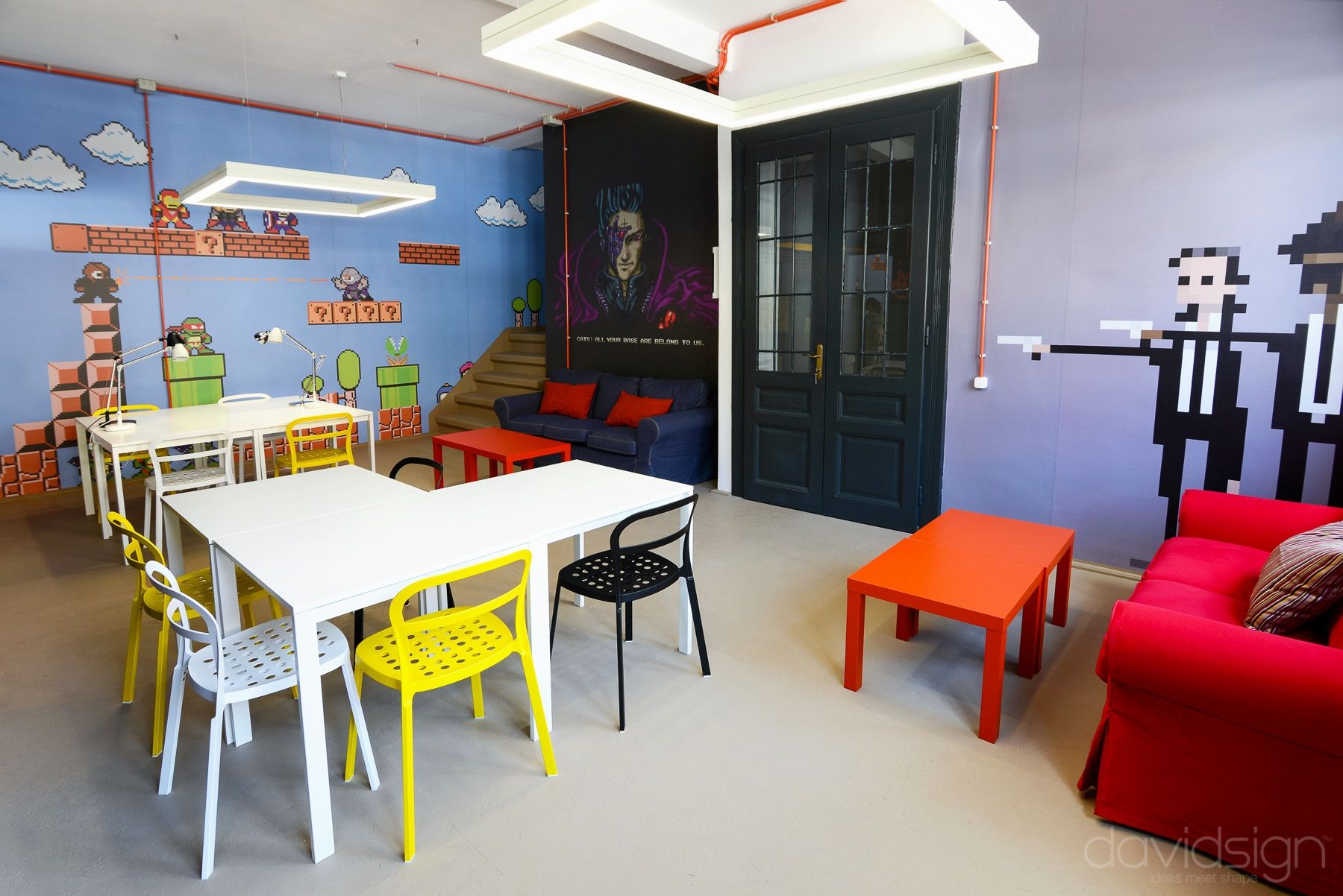 Design interior e-spres-oh office  Oradea Oradea România Davidsign - 2