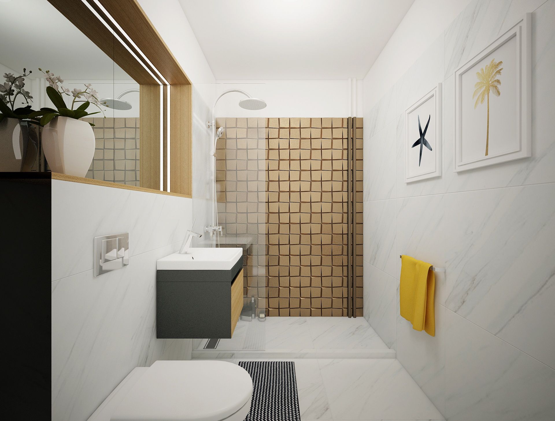 Design interior Four-Room Apartment in Oradea Oradea România Davidsign - 6