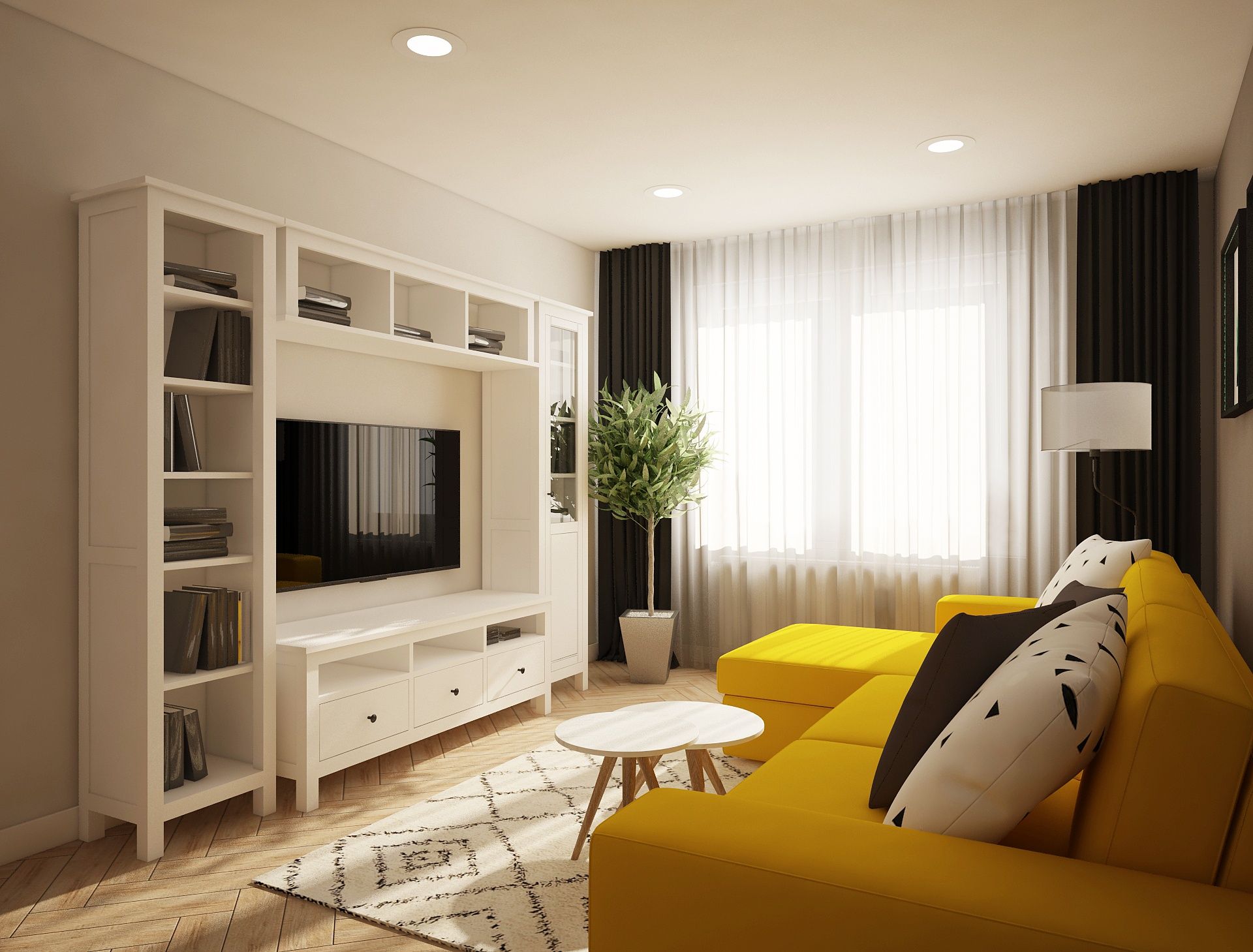 Design interior Four-Room Apartment in Oradea Oradea România Davidsign - 9