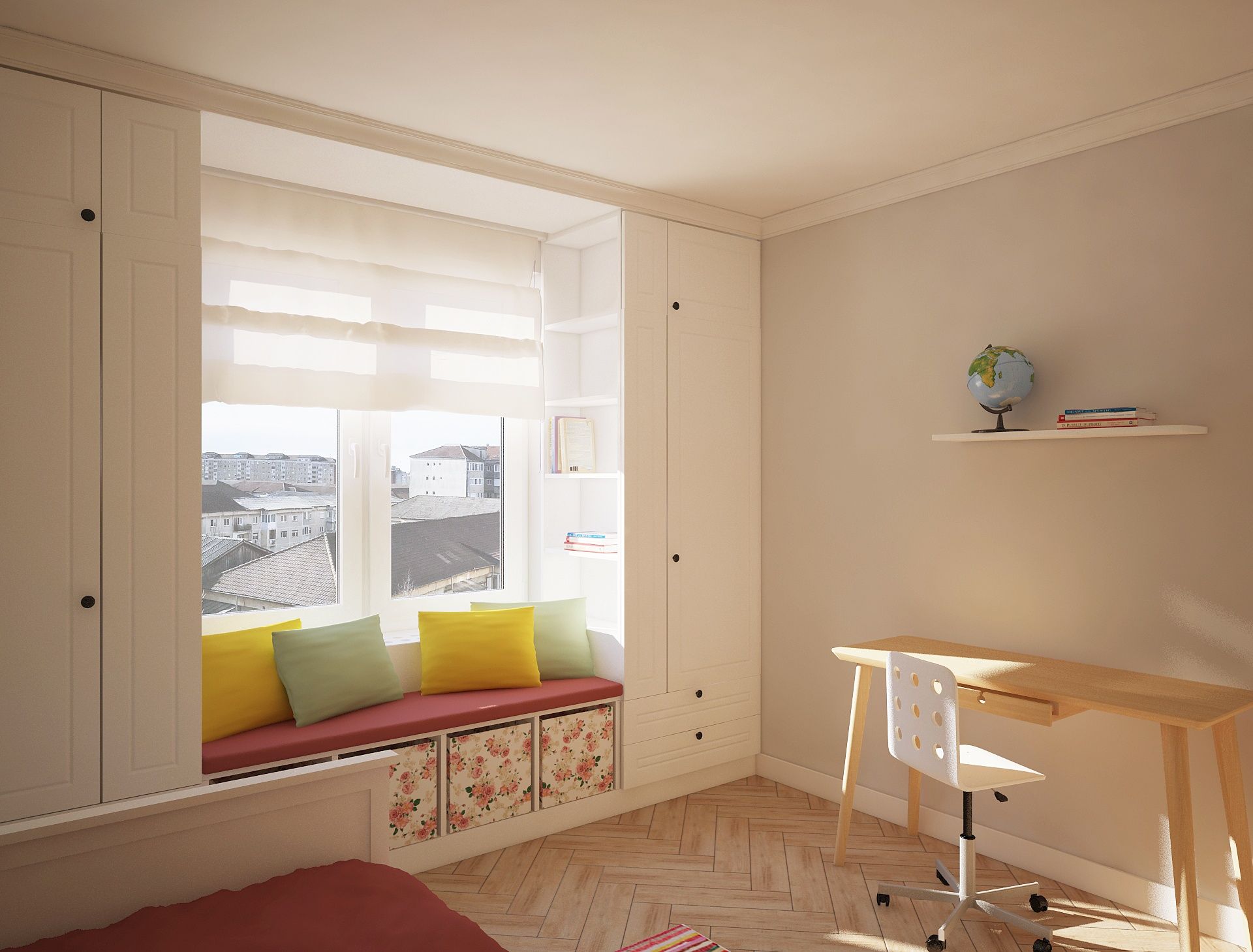 Design interior Four-Room Apartment in Oradea Oradea România Davidsign - 14