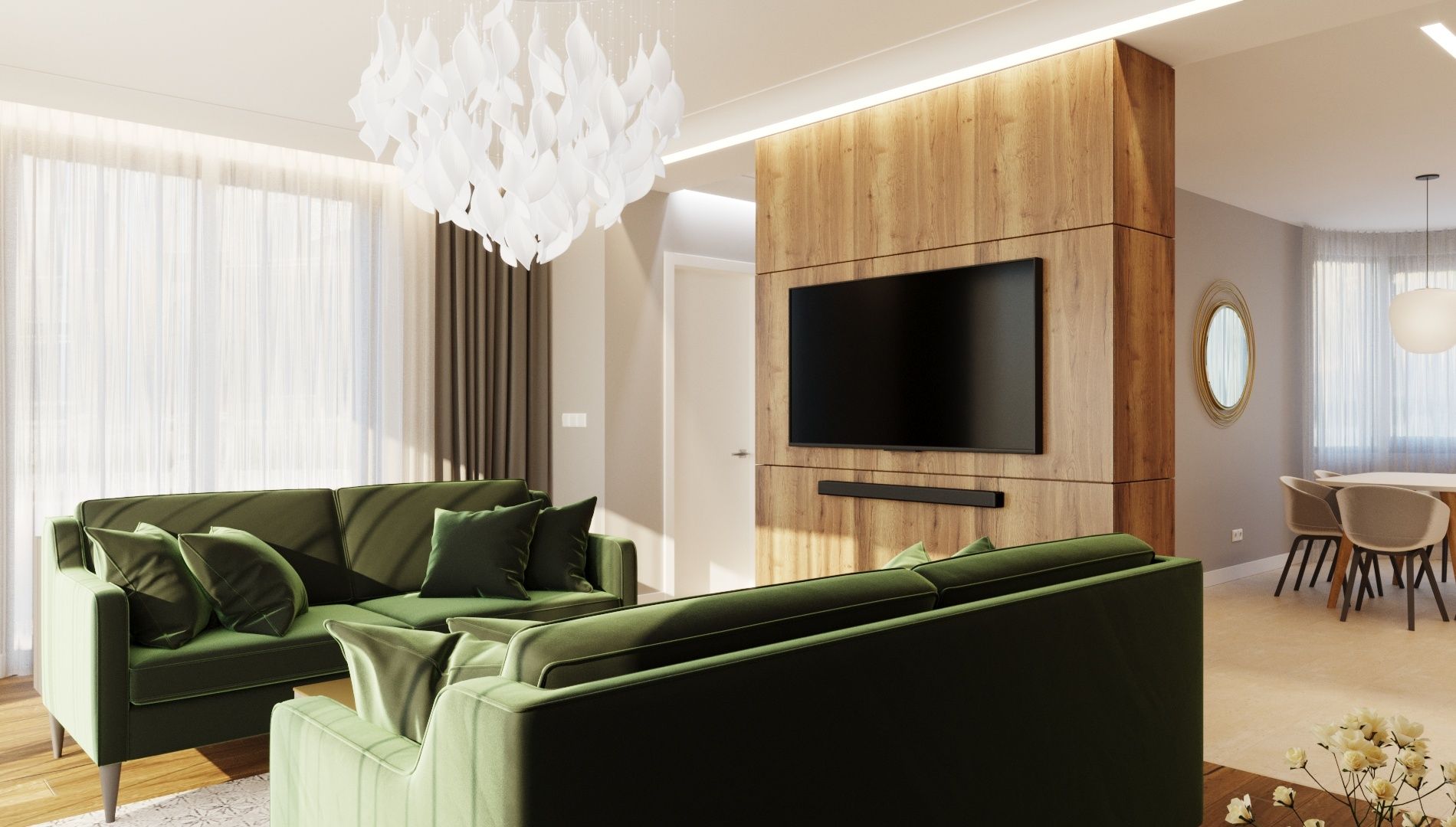 Design interior Interior design: House in Oradea, Romania Oradea România Davidsign - 4