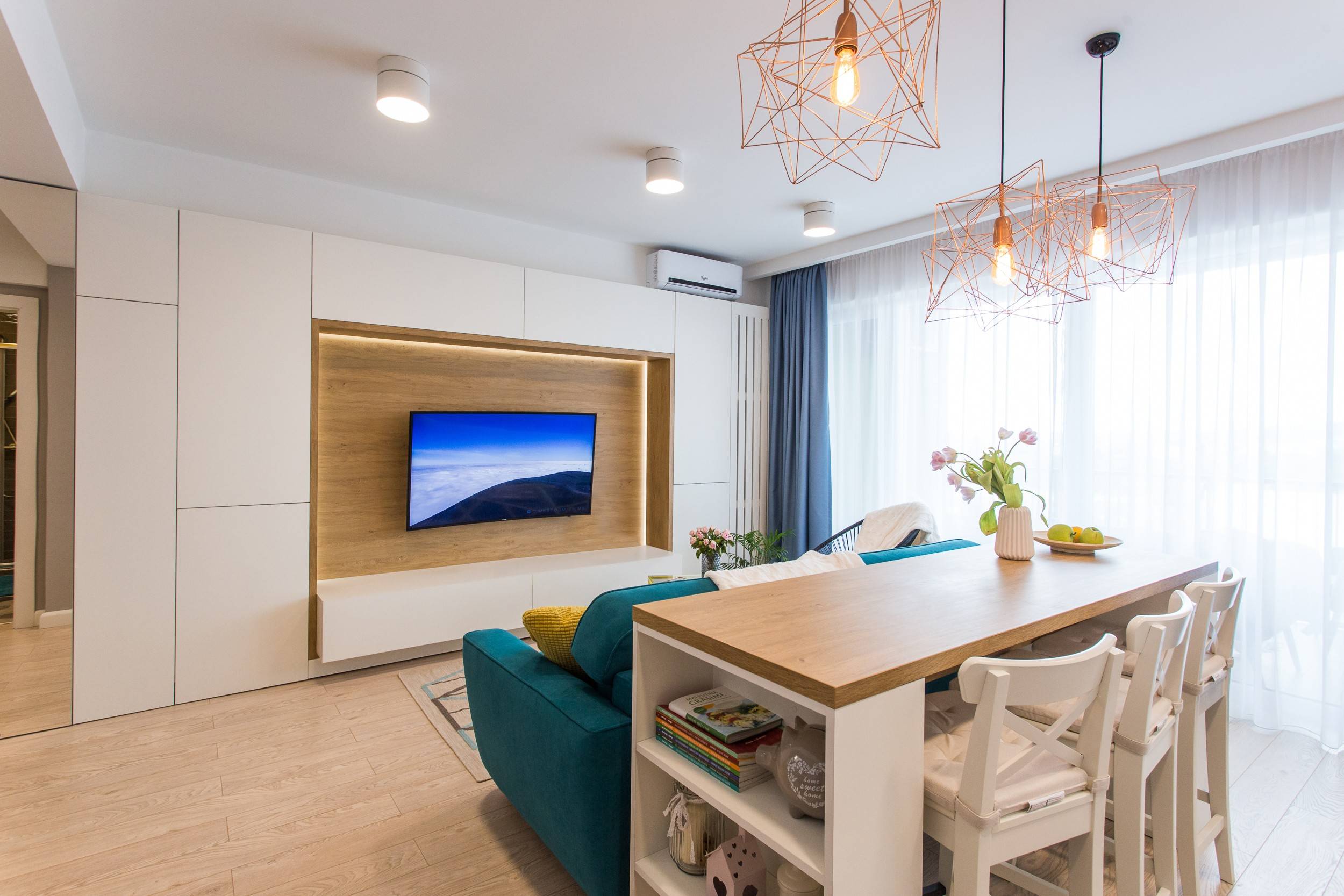 Design interior Bright &amp; colorful apartment Oradea România Davidsign - 5