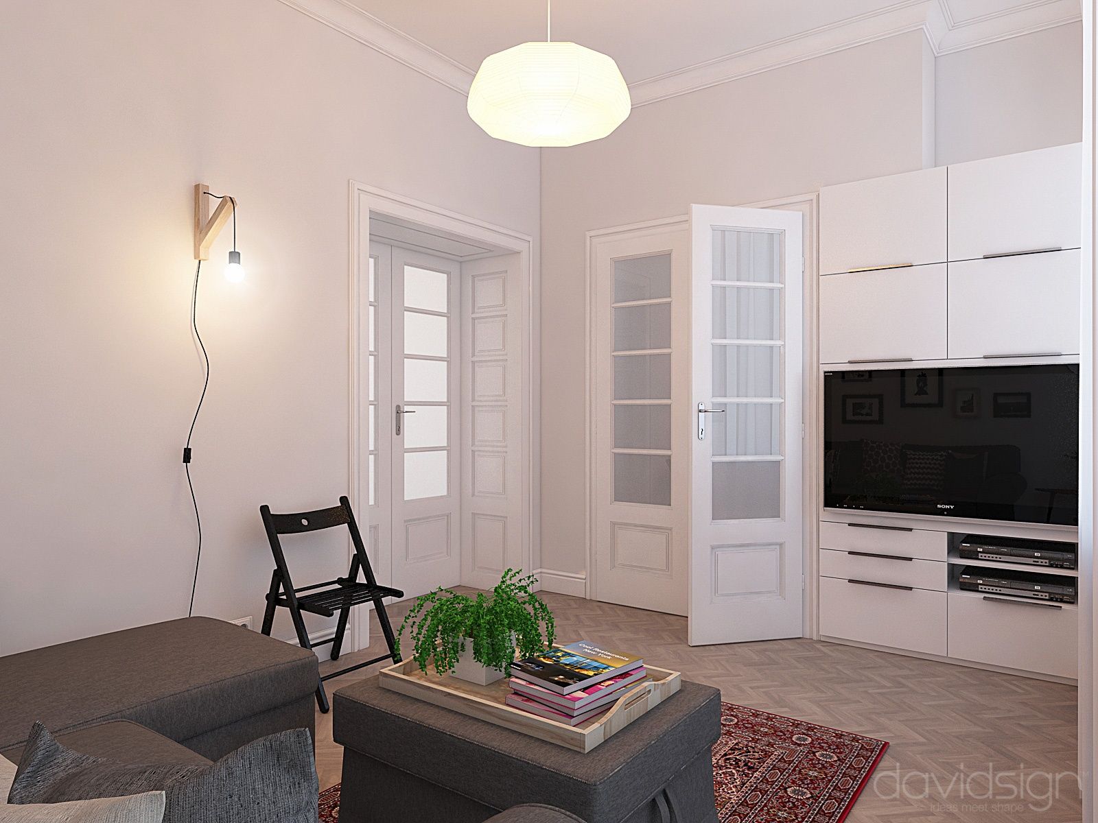 Design interior Scandinavian Inspired Home in Oradea Oradea România Davidsign - 2