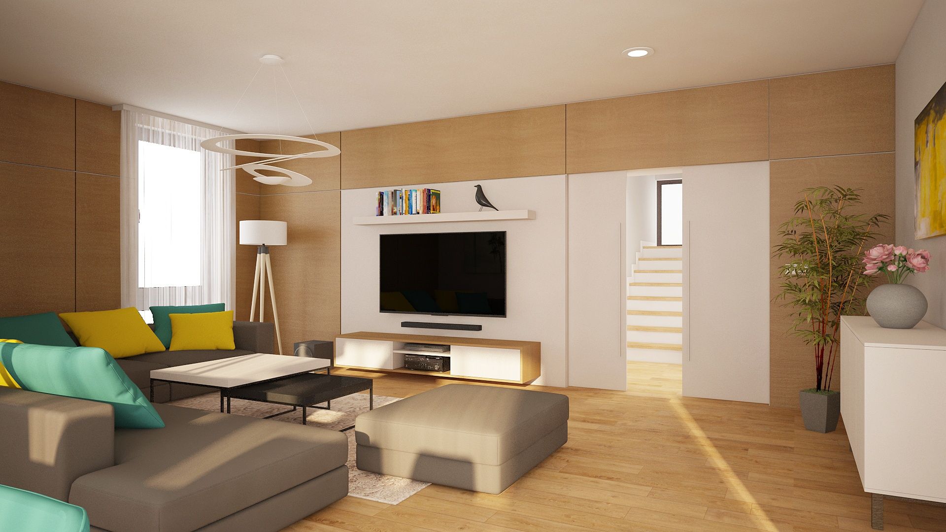 Design interior Single-Family House in Brasov Oradea România Davidsign - 1