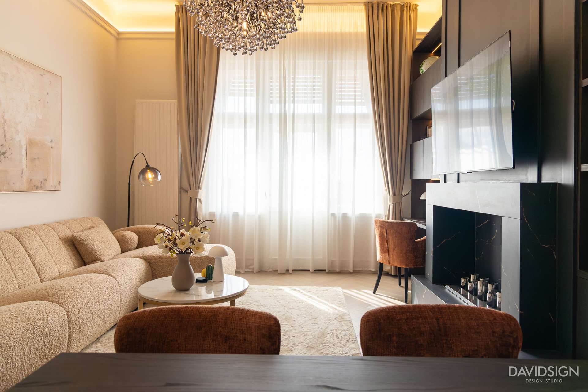 Design interior The Nest — poveste cozy despre armonie și confort Oradea România Davidsign - 1