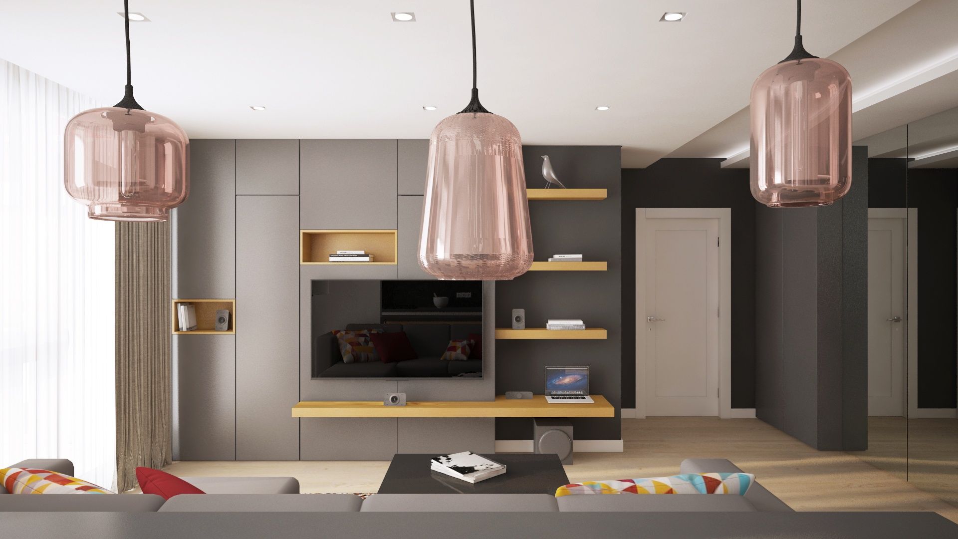 Design interior Two-Room Apartment in Oradea Oradea România Davidsign - 4