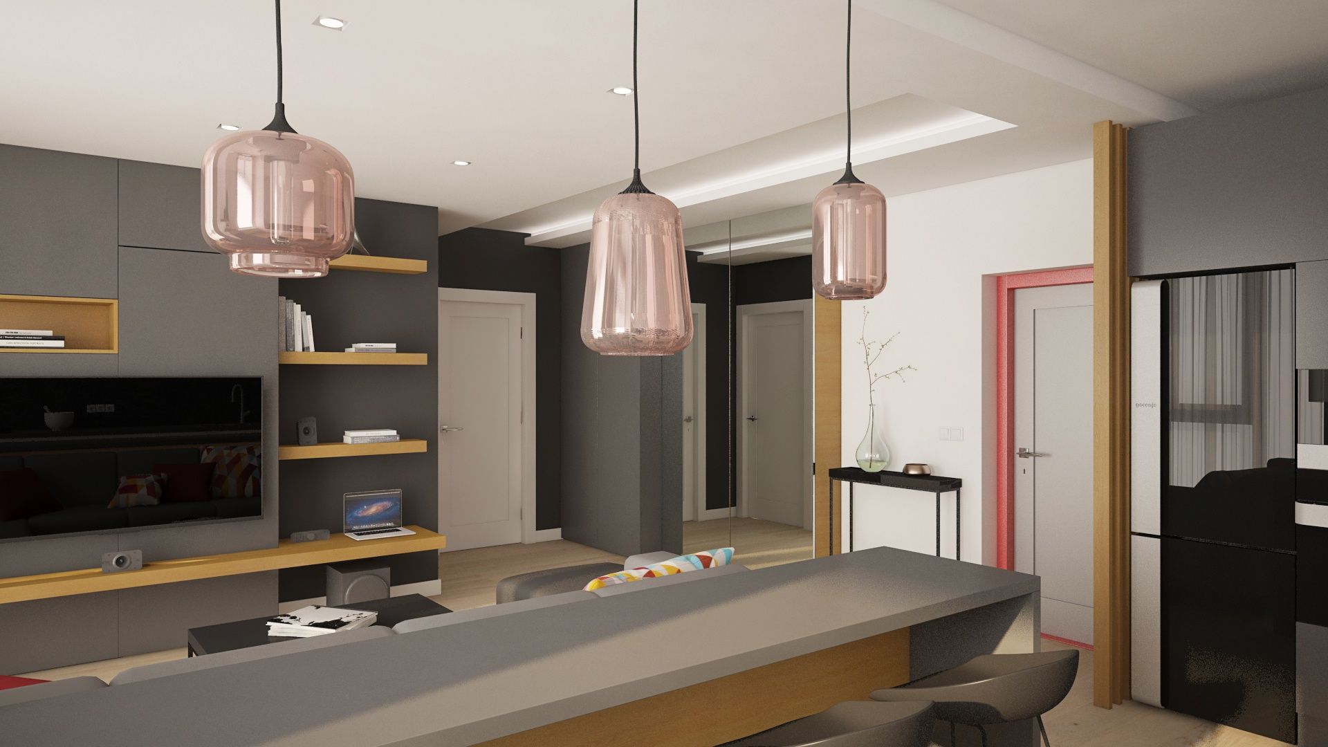 Design interior Two-Room Apartment in Oradea Oradea România Davidsign - 5