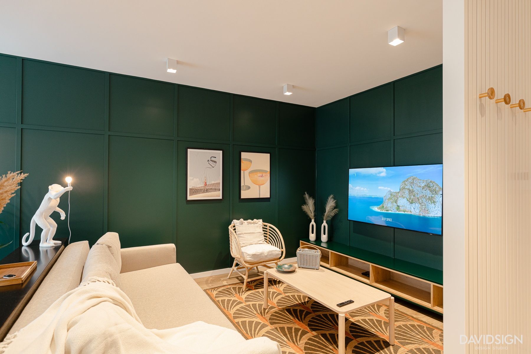 Design interior White Monkey Apartment Oradea România Davidsign - 3